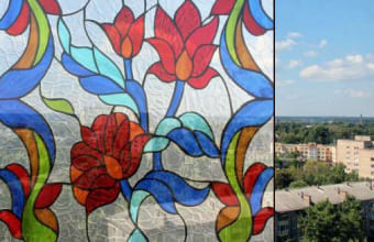 стекло витражное